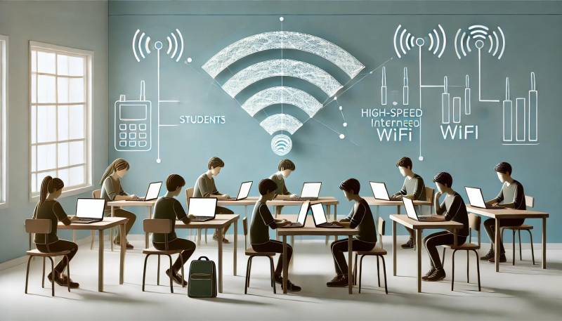 Installation complète de réseaux Internet pour les écoles et centres de formation à Paris