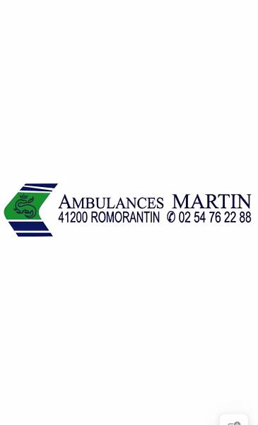 Logo Ambulances Martin