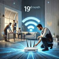 Notre zone d'activité pour ce service Installation de réseau wifi pour TPE/PME à