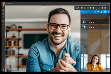 Notre zone d'activité pour ce service Solution de visioconférence pour salle de réunion à